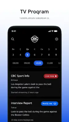 CBC Sport android App screenshot 2